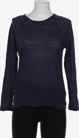 Filippa K Langarmshirt M in Blau: Vorderseite