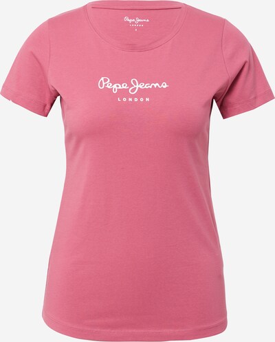 Maglietta 'NEW VIRGINIA' Pepe Jeans di colore rosé / bianco, Visualizzazione prodotti