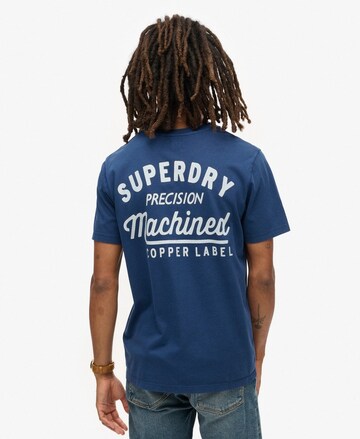 Superdry Shirt 'Copper' in Blau