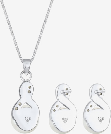 ELLI Zestaw biżuterii 'Infinity' w kolorze srebrny