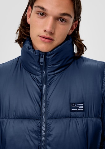 Gilet QS en bleu