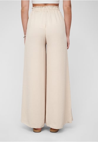 Wide Leg Pantalon Cloud5ive en beige