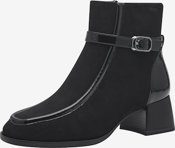 Tamaris Stiefelette in Schwarz: Vorderseite