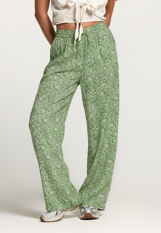 Loosefit Pantaloni 'Monaco' di Shiwi in verde: frontale