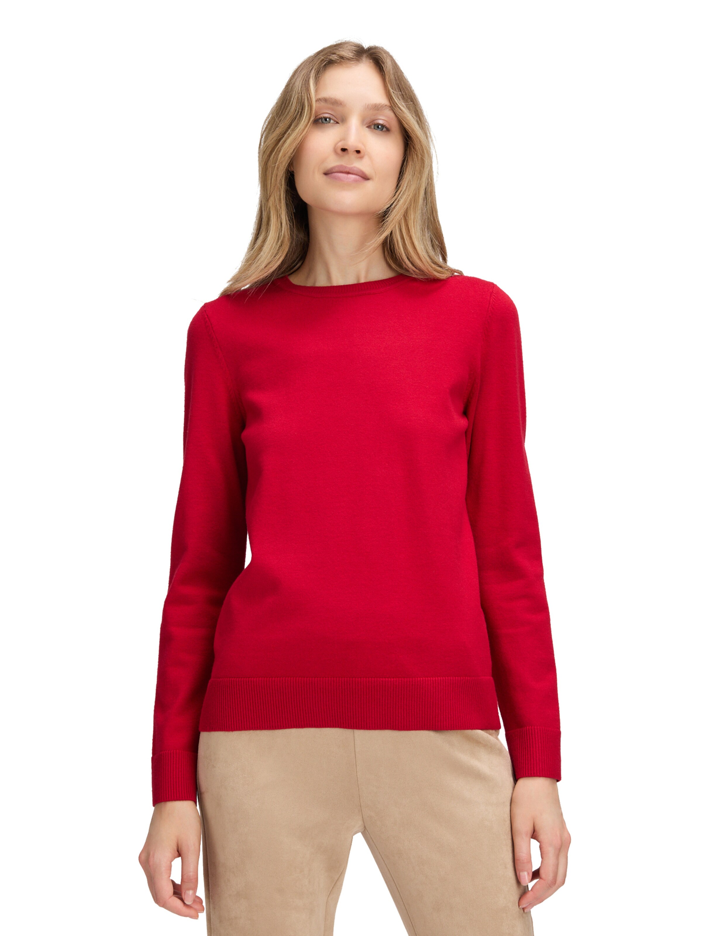 Betty Barclay Trui in Rood: voorkant