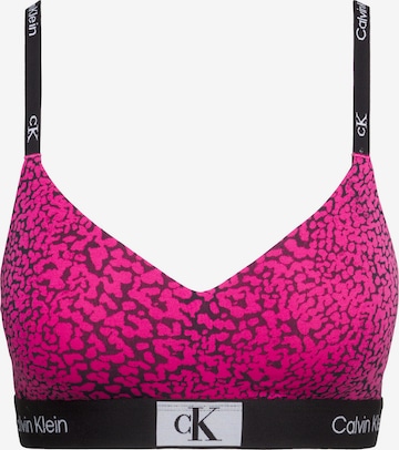 Calvin Klein Underwear Bra in Pink: front