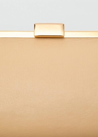 MANGO Clutch in Gelb