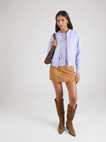 Veste mi-saison 'VIBUBBLE' VILA en violet