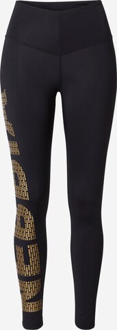 NEBBIA Workout Pants in Black: front