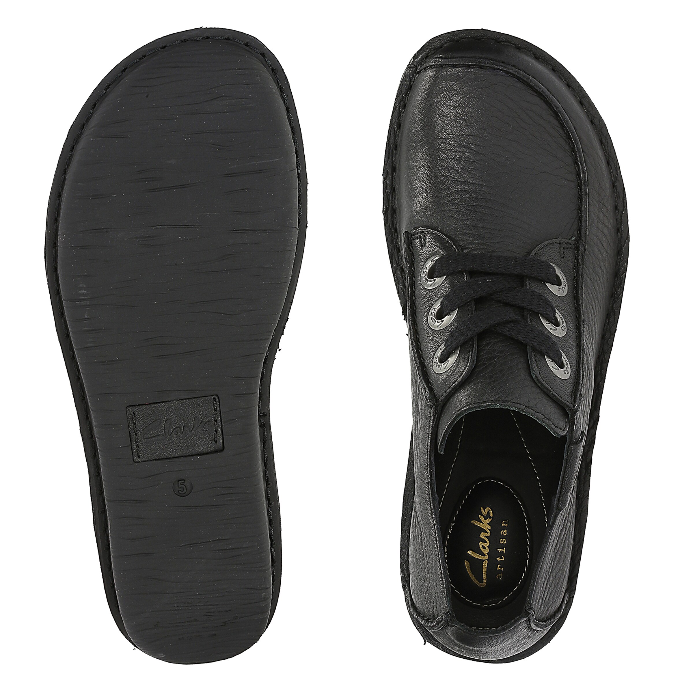 Scarpa stringata sportiva 'Funny Dream' di CLARKS in nero