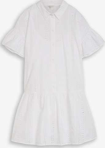 balta TOM TAILOR DENIM Palaidinės tipo suknelė: priekis