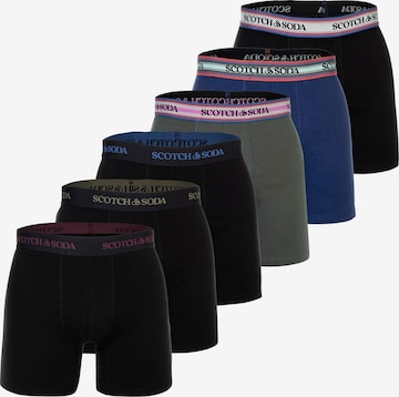 Boxers SCOTCH & SODA en bleu : devant