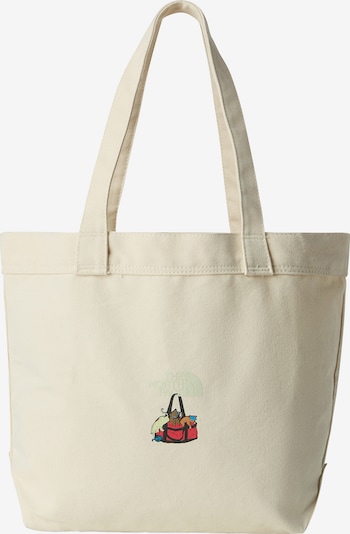 Pirkinių krepšys iš THE NORTH FACE, spalva – ruda / raudona / juoda / balta, Prekių apžvalga