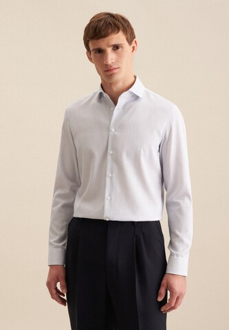 Coupe regular Chemise business 'Smart Classics' SEIDENSTICKER en bleu : devant