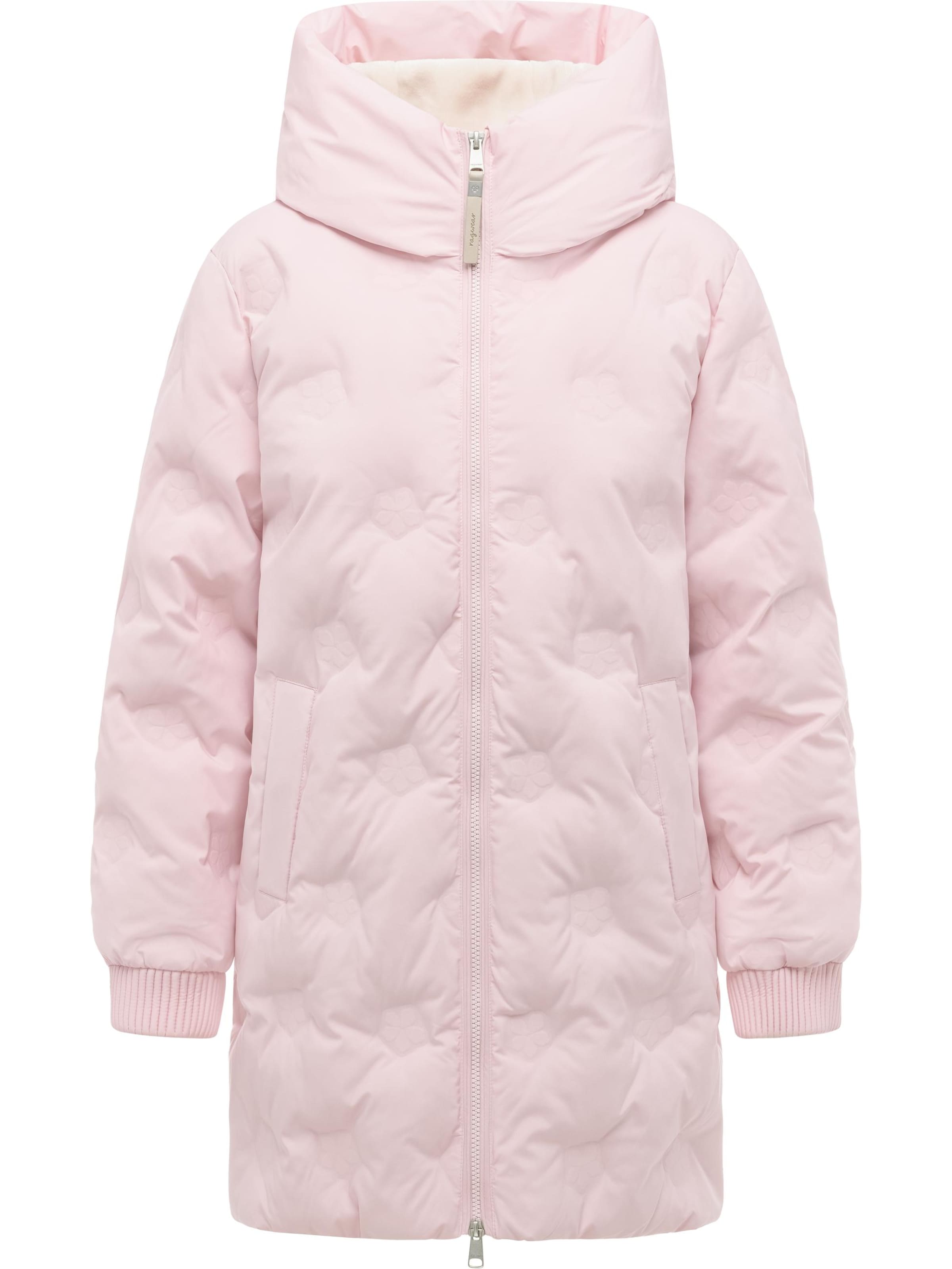 Cappotto invernale 'Noxie' di Ragwear in rosa: frontale
