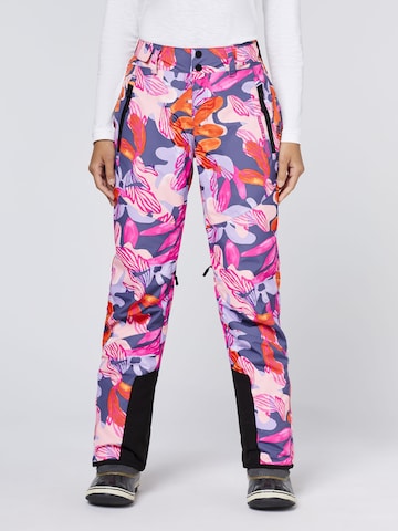 CHIEMSEE Regular Sporthose in Lila: Vorderseite