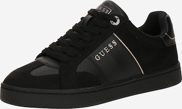 GUESS Matalavartiset tennarit 'JRONE7' värissä musta: etupuoli