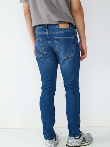 BALMOHK Slimfit Farkut värissä sininen