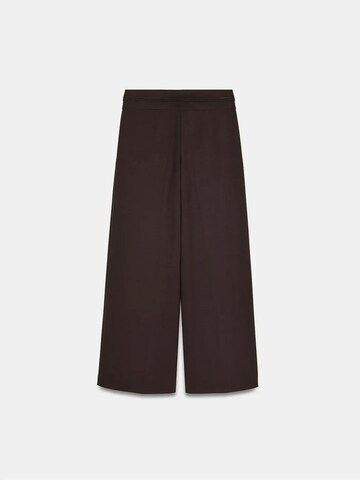 Dilvin Wide leg Pants in Brown