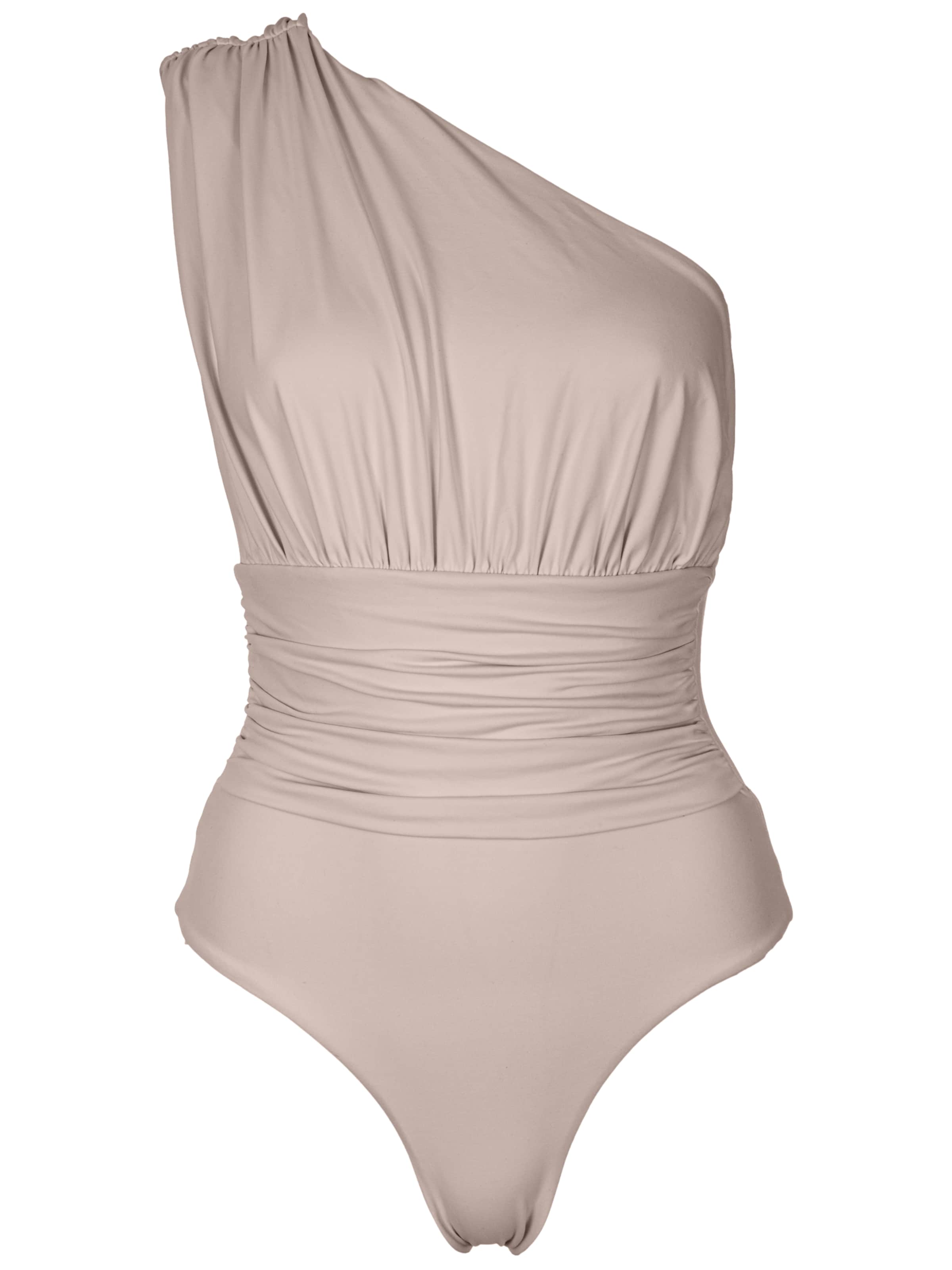 SEA ME SWIM Badeanzug 'MONACO'‌‌‌ in Beige: Vorderseite