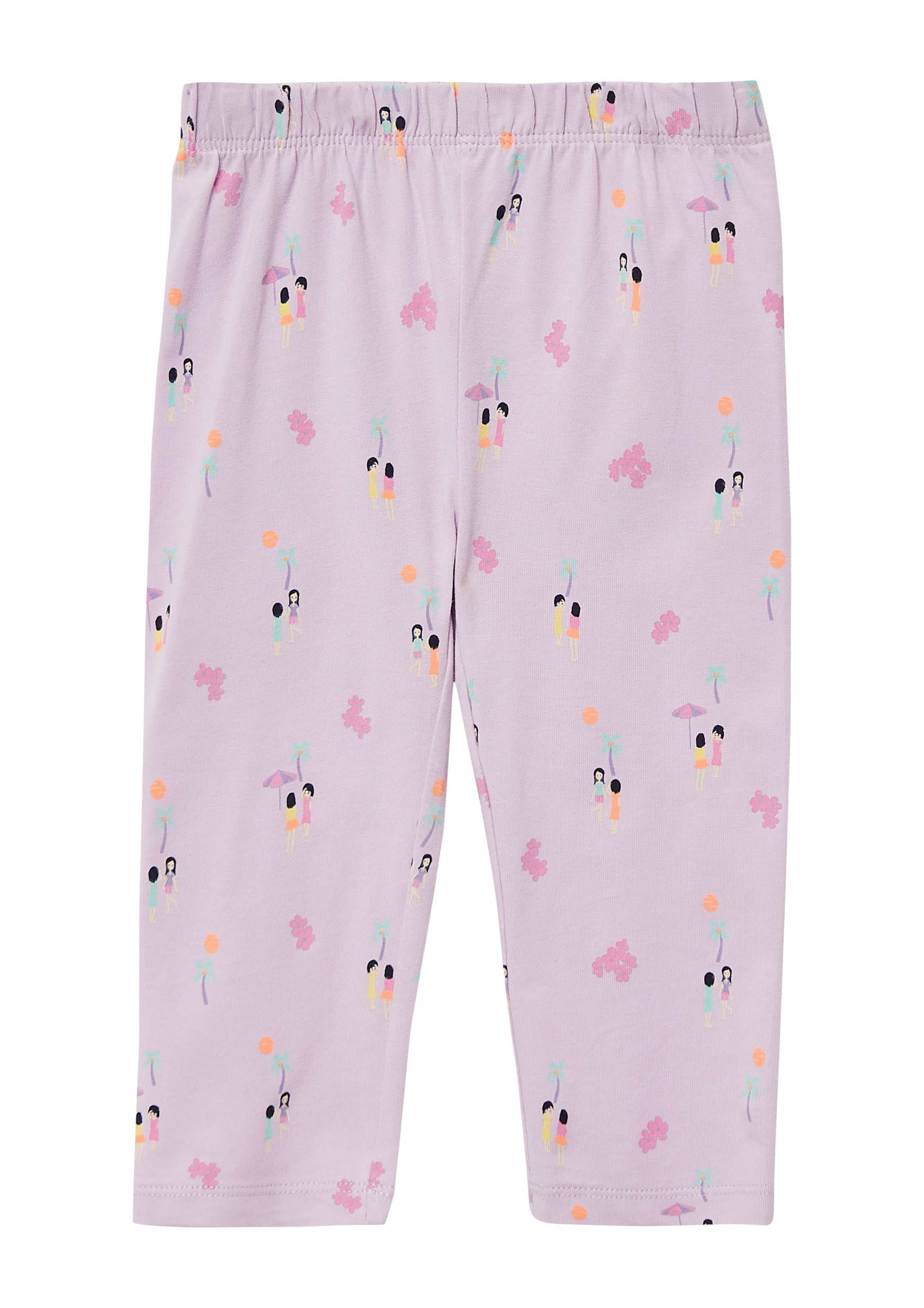 s.Oliver Skinny Leggings in Lila: Vorderseite