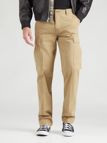 Dockers Regular Hose  'T3 UTILITY CARGO HARVEST GOLD' in Braun: Vorderseite