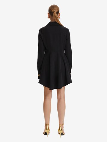 NOCTURNE Shirt Dress in Black