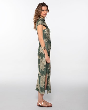THE-ARE - Vestido 'Jade bloom' en verde