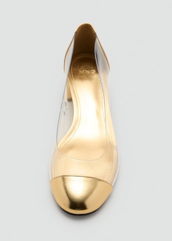MANGO Pumps 'Mere' in Gold