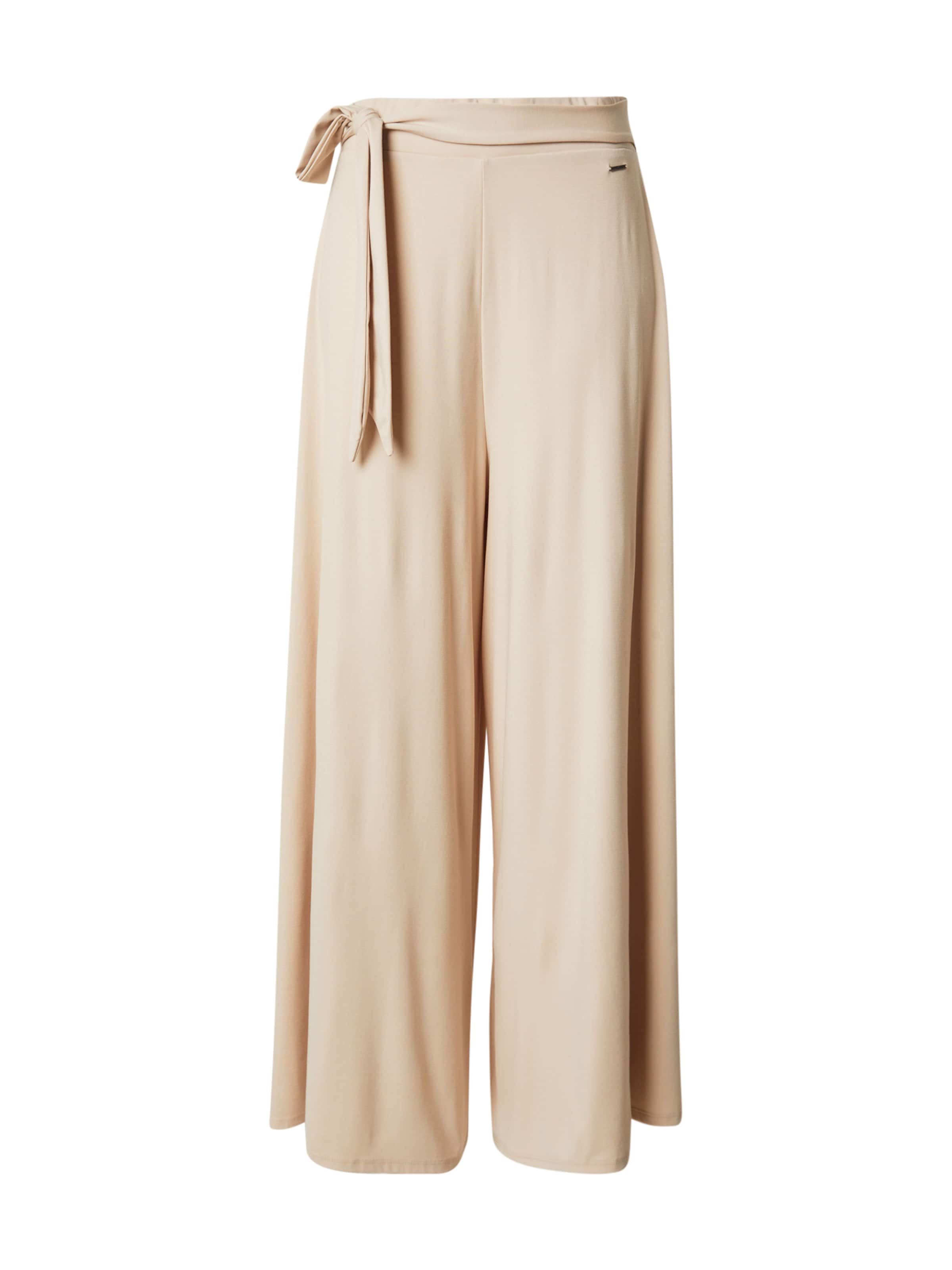 Wide leg Pantaloni 'Orlanda' di Herrlicher in beige: frontale