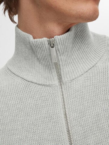 SELECTED HOMME Gebreid vest 'Dane' in Grijs