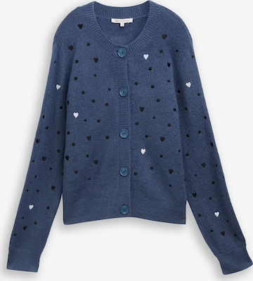 mėlyna TOM TAILOR DENIM Kardiganas: priekis