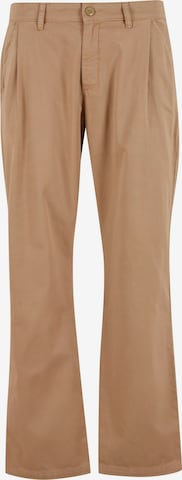 Regular Pantalon Urban Classics en marron : devant