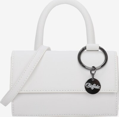 BUFFALO Handtasche 'Clap02' in silber / weiß, Produktansicht