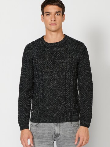 KOROSHI Pullover i sort