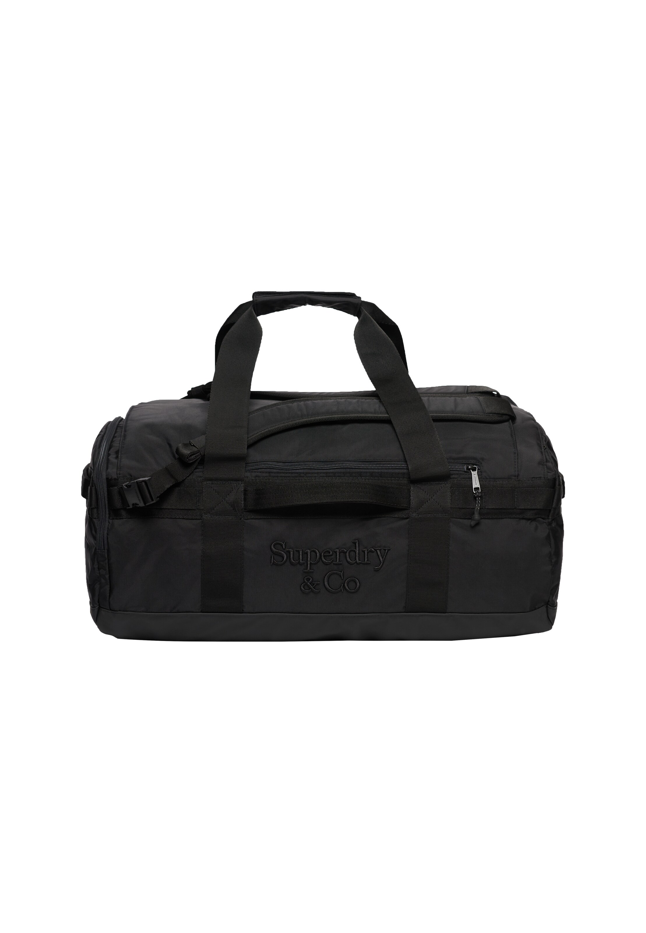 Sac week-end Superdry & Co en noir : devant
