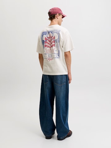 Maglietta 'JORSALAMANCO' di JACK & JONES in bianco