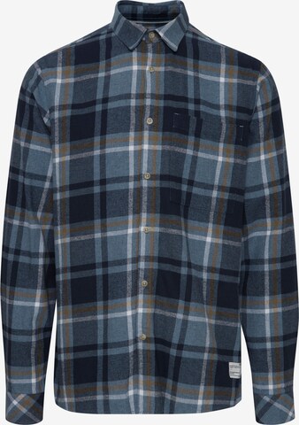 !Solid Button Up Shirt 'Craig' in Blue: front