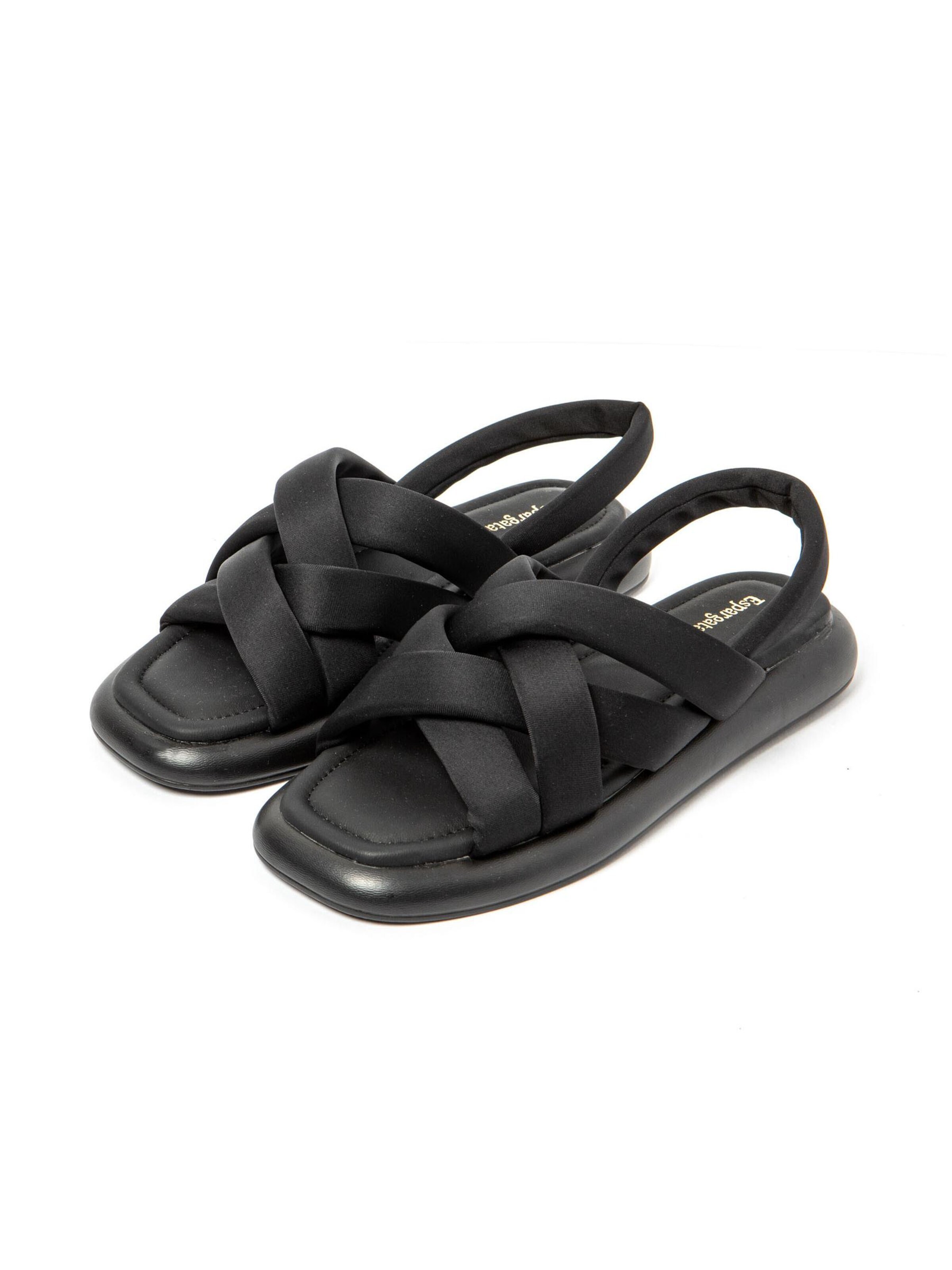 Sandales 'Yakai' Espargatas en noir