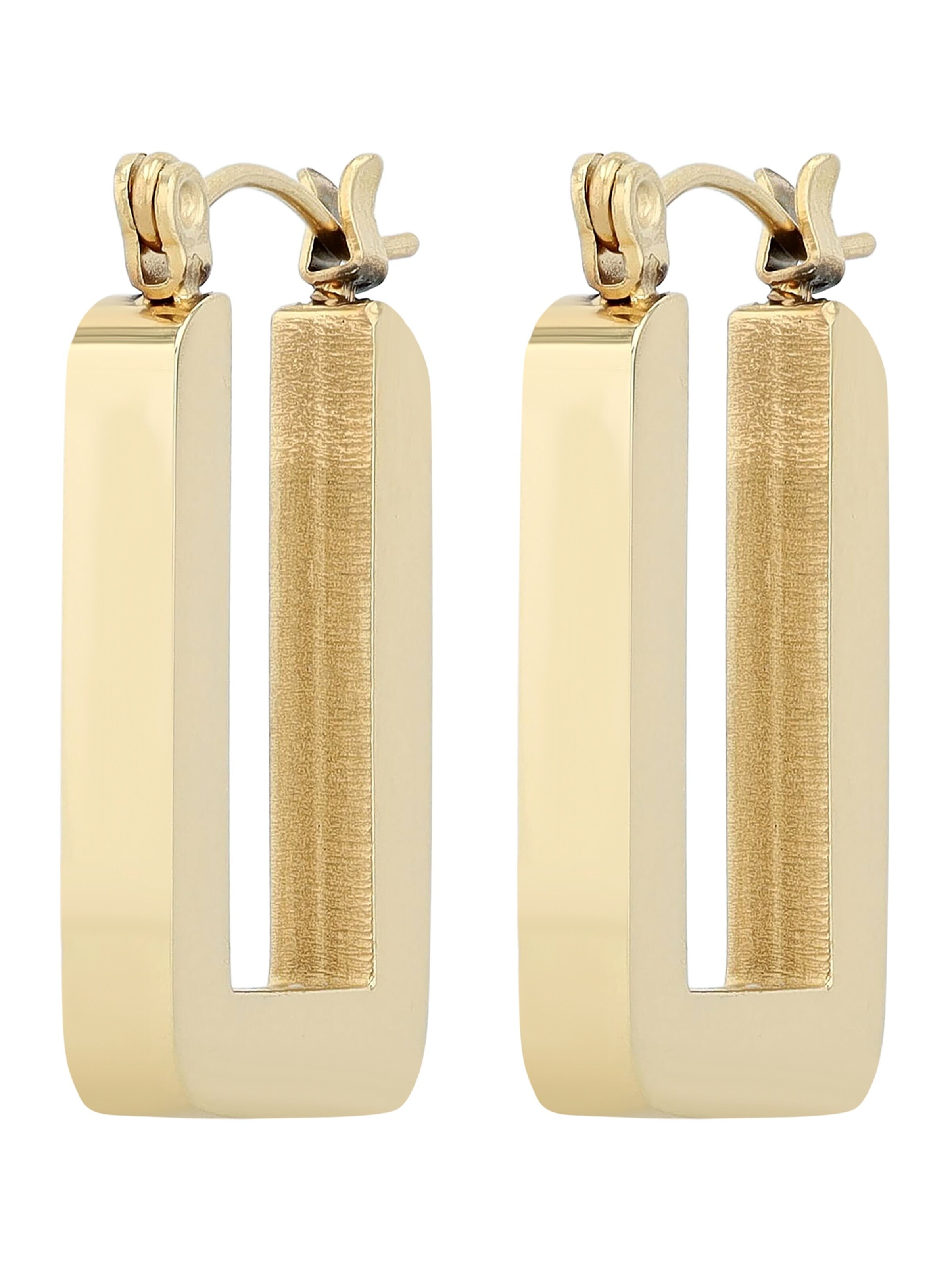 Akzent Earrings 'wasserfest' in Gold