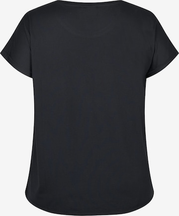 T-shirt Active by Zizzi en noir