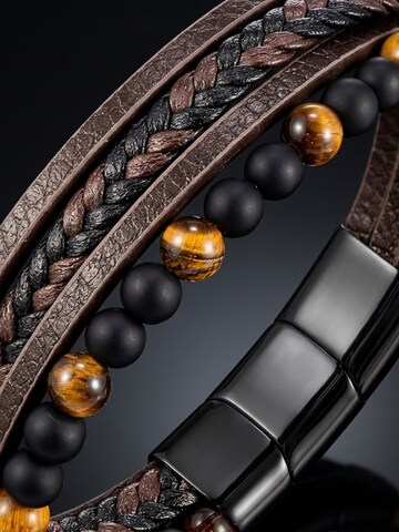 UNIQAL Armband 'FANCY' in Bruin