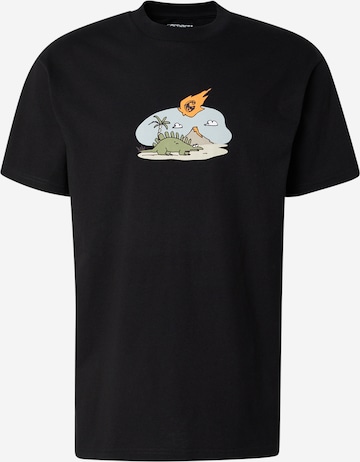 Maglietta 'Impact' di Carhartt WIP in nero: frontale