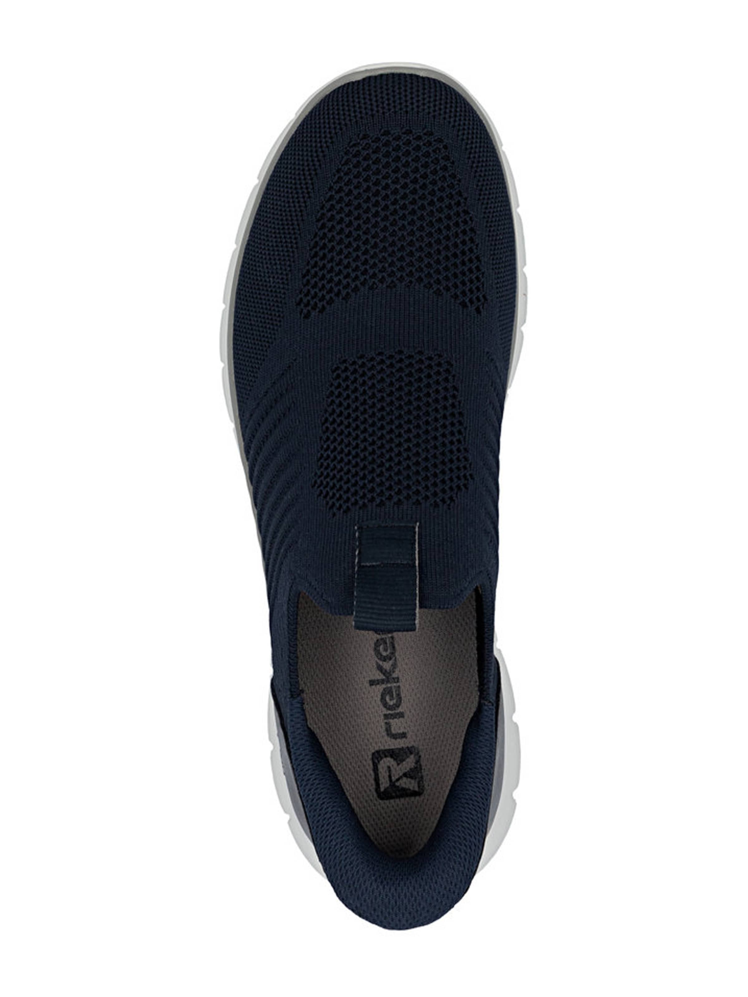 Scarpa slip-on di Rieker in blu