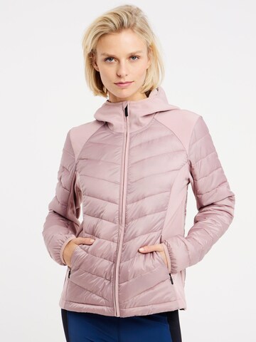PROTEST Winterjacke 'PRTCHARON'‌‌‌‌‌‌‌ in Pink: Vorderseite
