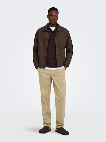 Pullover 'ONSWYLER' di Only & Sons in marrone