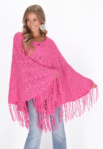 IZIA Cape in Roze: voorkant