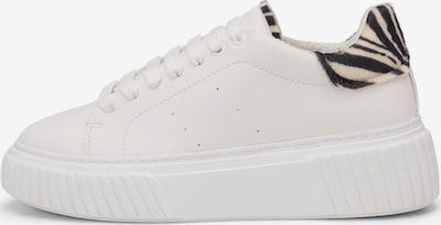 Marc O'Polo Matalavartiset tennarit 'Svea' värissä ecru / musta / valkoinen, Tuotenäkymä