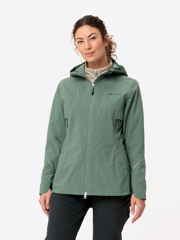 VAUDE Outdoorjas 'Yaras 3in1' in Groen: voorkant