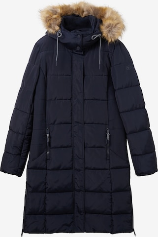 TOM TAILOR Winter Coat in Blue: front